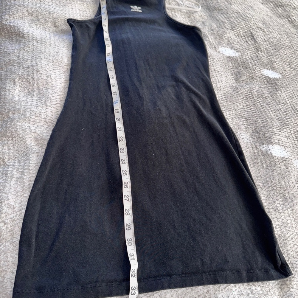 Adidas Black High Neck Racerback Sleeveless Mini Dress - Picture 6 of 7